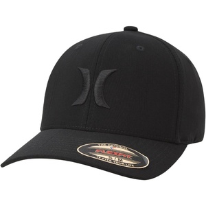 image:imageHurley Mens Caps  One amp Only Flexfit Baseball Cap  Fitted Hats for Men SXLBlack Black