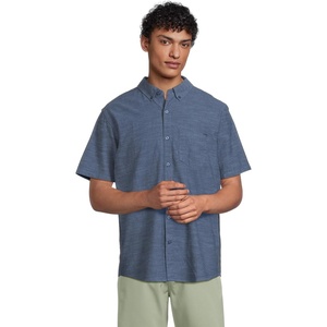 image:imageHurley Mens One and Only Textured Short Sleeve Button UpObsidian 2