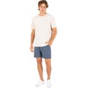 image:imageHurley Mens Naturals 6 Inseam Cotton Walk Shorts 17 Outseam Elastic Waistband amp DrawstringMonsoon