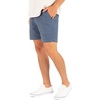 image:imageHurley Mens Naturals 6 Inseam Cotton Walk Shorts 17 Outseam Elastic Waistband amp DrawstringMonsoon
