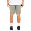 image:imageHurley Mens Phantom 4Way Stretch Microcheck Hybrid Walk Shorts 9 Inseam 20 Outseam Quick Dry Button ClosureOlive