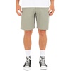 image:imageHurley Mens Phantom 4Way Stretch Microcheck Hybrid Walk Shorts 9 Inseam 20 Outseam Quick Dry Button ClosureOlive