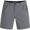 image:imageHurley Mens Phantom 4Way Stretch Walk Shorts 9 Inseam 20 Outseam Quick Dry Button ClosureSmokey Grey