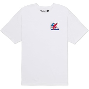 image:imageHurley Mens All Seeing Short SleeveWhite  Keith Haring Collab