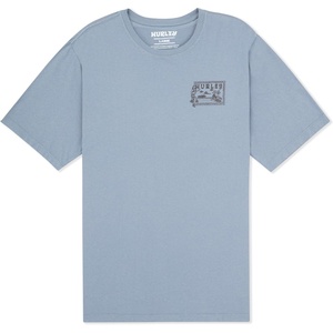 image:imageHurley Mens Palm Short SleeveWorker Blue