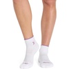 image:imageHurley Womens 8 Pack Sport Ultra Soft Quarter Crew SocksWhiteRoseLavendarBlueCool Grey