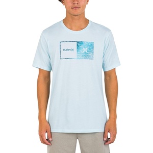 image:imageHurley Mens Icon Slash Gradient TShirtTeal Tinted Heather