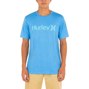 image:imageHurley Mens Premium One and Only Solid Short Sleeve TShirtUnity Blue Heather