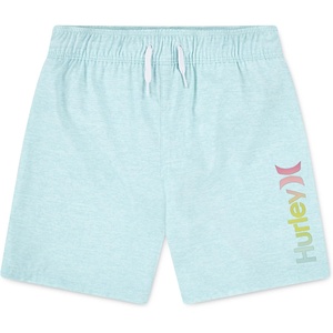 image:imageHurley Kids Mini Vacay Stripe Pull On Swim Trunk Big KidMint Candy
