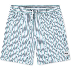 image:imageHurley Kids Mini Vacay Stripe Pull On Swim Trunk Big KidMint Candy Seersucker