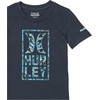 image:imageHurley Boys Icon Graphic TShirtNavyOmbre Checker