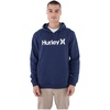 image:imageHurley mens One amp Only Solid Fleece Pullover HoodieMidnight Aqua