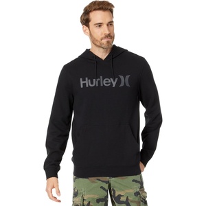 image:imageHurley mens One amp Only Solid Fleece Pullover HoodieBlack 1