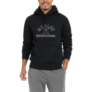 image:imageHurley mens One amp Only Solid Fleece Pullover HoodieBlack International