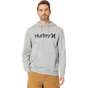 image:imageHurley mens One amp Only Solid Fleece Pullover HoodieDark Grey Heather