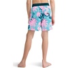 image:imageHurley Kids Boys Pop Color Palm PullOn Swim Trunks Little KidBarracuda