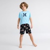 image:imageHurley Kids Boys Pop Color Palm PullOn Swim Trunks Little KidBlackFloral