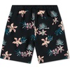 image:imageHurley Kids Boys Pop Color Palm PullOn Swim Trunks Little KidBlackFloral