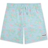 image:imageHurley Kids Boys Pop Color Palm PullOn Swim Trunks Little KidBlue IceFlamingo