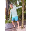 image:imageHurley Kids Boys Pop Color Palm PullOn Swim Trunks Little KidMint Candy Ombre