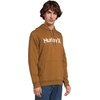 image:imageHurley mens One amp Only Solid Fleece Pullover HoodieBronzed